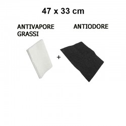 Kit filtri friggitrice universali antiodori + antivapori grassi