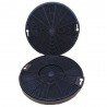 Kit 2 Filtri in carbone cappa per Faber diametro 15,5 Cm H 15mm